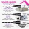 PINTAR Premium Acrylic Paint Pens - 1mm Fine Tip Pens For Rock Painting, Ceramic Glass, Wood, Paper, Fabric & Porcelain, Water Resistant Paint Set, Surface Pen, Craft Supplies, DIY Project (6 Black)